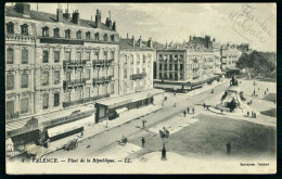 A69  FRANCE CPA VALENCE - PLACE DE LA REPUBLIQUE - Collections & Lots