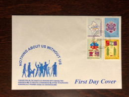 KOSOVO FDC COVER 2007 YEAR DISABLED PEOPLE HEALTH MEDICINE STAMPS - Kosovo