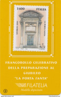 1999 Italia - Repubblica , Tessera Filatelica , Porta Santa,  0,72€ - Tessere Filateliche