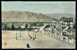 A69  FRANCE CPA VALENCE - PANORAMA DE LA PLACE CHAMPIONNET - Collections & Lots