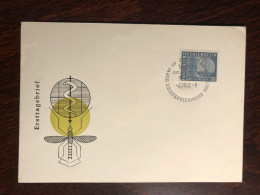 LIECHTENSTEIN FDC COVER 1962 YEAR MALARIA HEALTH MEDICINE STAMPS - FDC