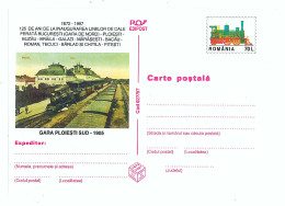 IP 97 - 27 Old Railway Station PLOIESTI SUD, Romania - Stationery - Unused - 1997 - Postal Stationery