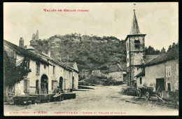 A69  FRANCE CPA VALLÉE DE CELLES VOSGES - PIERRE PERCÉE , CENTRE DU VILLAGE ET CHATEAU - Colecciones Y Lotes