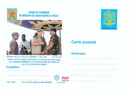 IP 97 - 163 NATO, Romanian Army In Peacekeeping Missions - Stationery - Unused - 1997 - Postal Stationery