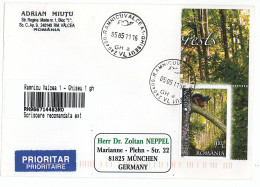 NCP 17 - 10-a EUROPA CEPT 2011, SQUIRREL, Romania - INTERNATIONAL Registered - 2011 - 2011