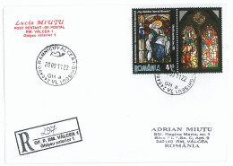 NCP 17 - 297-a Stained Glasses, AUSTRIAN STAINED GLASS, Romania - Registered, Stamp With Vignette - 2011 - Vetri & Vetrate