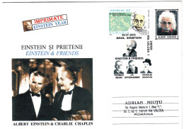 COV 88 - 12 Charlie CHAPLIN & Albert EINSTEIN Romania - Cover - Used - 2005 - Cómics