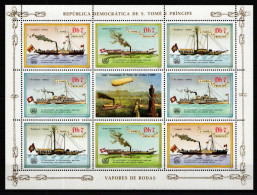 São Tomé Und Príncipe 912-915 Postfrisch Kleinbogen #HV798 - São Tomé Und Príncipe