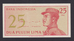 Banknoten Geldscheine Indonesien Asien 25 SEN 1964 Unc. - Sonstige & Ohne Zuordnung