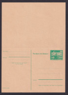 DDR Ganzsache P 81 F & A Bauwerke Frage & Antwort Luxus - Postcards - Used
