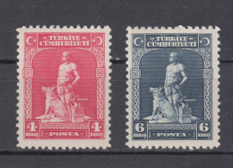 Turkey 1930 Gray Wolf Stamps,3k/6k,Scott# 689/691,OG MH,VF - Nuevos