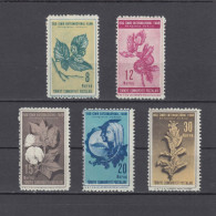 Turkey 1950 Izmir International Fair Stamp Set,Scott# 1008/1012,OG MH,VF - Neufs