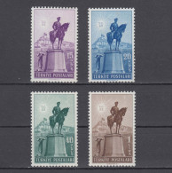 Turkey 1948 Statue Of Kemal Stamp Set,Scott# 982/985,OG MH,VF - Unused Stamps