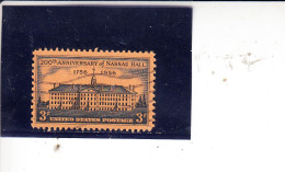 STATI UNITI  1956 - Yvert  620° - Nassau - Used Stamps