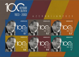 Azerbaijan Stamps 2023 Heydar Aliyev 100 Years See Picture - Azerbaiján