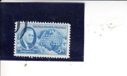 STATI UNITI  1945-46 - Yvert   485° - Roosvelt - Used Stamps