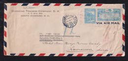 Dominican Republic 1931 Airmail Cover SANTO DOMINGO To AMSTERDAM Netherlands - Dominicaanse Republiek