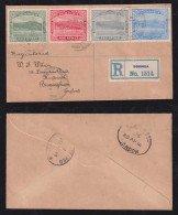Dominica 1914 Registered Cover To BIRMINGHAM England - Dominica (...-1978)