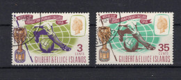 1966. World Cup Football Championship. Used (o) - Îles Gilbert Et Ellice (...-1979)