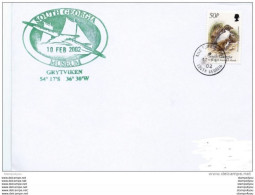 101 - 6 - Enveloppe De Géorgie Du Sud - Musée De Grytviken 2002 - Georgias Del Sur (Islas)
