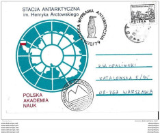 46-12 - Carte Base Antarctique Polonaise "Arctowskiego" 1979 - Forschungsstationen