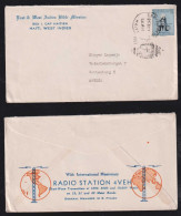 Haiti 1957 Advertising Cover CAP HAITIEN X GOTHENBURG Sweden Radio Station Advertising - Haiti
