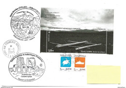 440 - 34 - Enveloppe TAAF Kerguelen - Cachets Illustrés Mission 65 - 2015 - Onderzoeksstations