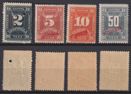 Haiti Postage Due Mi# 1-4 ** MNH SPECIMEN 1898 - Haiti