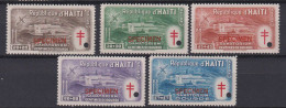 Haiti Mi# 366-66 + 368 ** MNH SPECIMEN MOSQUITO Malaria 1949 - Haití