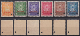 Haiti Mi# 354-58 ** MNH SPECIMEN Dessalines 1947 - Haití