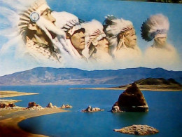 INDIANI PYRAMID LAKE NEVADA USA  B1965 JV5728 - Andere & Zonder Classificatie