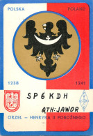 Polish Amateur Radio Station QSL Card Poland Y03CD SP6KDH - Radio Amateur