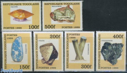 Togo 1999 Minerals 6v, Mint NH, History - Geology - Togo (1960-...)