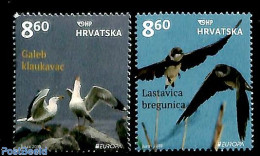 Croatia 2019 Europa, Birds 2v, Mint NH, History - Nature - Europa (cept) - Birds - Kroatië