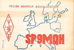 Polish Amateur Radio Station QSL Card Poland Y03CD SP9MQH - Amateurfunk