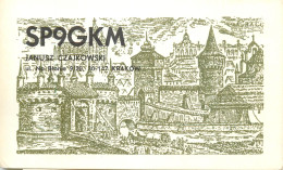 Polish Amateur Radio Station QSL Card Poland Y03CD SP9GKM - Radio Amatoriale