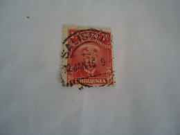 RHODESIA  SOUTH AFRICA  COMPANY USED STAMPS  KINGS  WITH POSTMARK  1915 - Rhodesien (1964-1980)