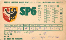 Polish Amateur Radio Station QSL Card Poland Y03CD SP6FEER - Radio Amateur