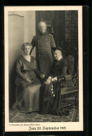 AK Grossherzog Von Baden Mit Seiner Frau Und Einer Nonne, 20. Sept. 1915  - Royal Families