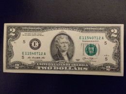 2US-$ Note Federal Reserve - 2013 Richmond - Biljetten Van De  Federal Reserve (1928-...)