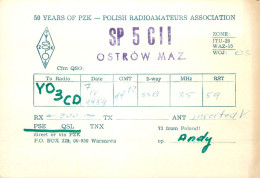 Polish Amateur Radio Station QSL Card Poland SP5CII - Radio Amatoriale