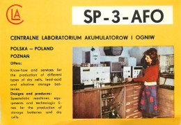 Polish Amateur Radio Station QSL Card Poland SP3AFO - Radio Amateur