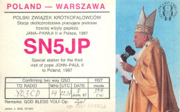 Polish Amateur Radio Station QSL Card Poland SN5JP - Radio Amateur