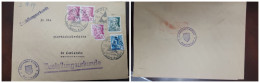 O) GERMANY - BADEN,  HANS BALDUNG GRIEN, GIRL OF CONSTANCE, ZUSTELLUNGSURKUNDE, CIRCULATED COVER XF - Lettres & Documents