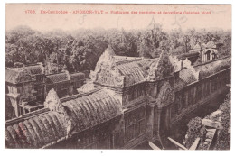 CAMBODGE - ANGKOR VAT - Portiques Des Premère Et Deuxième Galerie Nord  - Cambodge