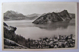 SUISSE - LUCERNE - VITZNAU - Panorama - 1950 - Vitznau