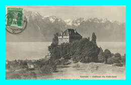 A940 / 633 Suisse CLARENS Chateau Du Chatelard ( Cachet Montreux ) - Autres & Non Classés