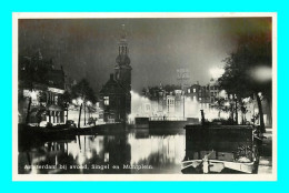 A941 / 091 AMSTERDAM Bij Avond Singel En Muntplein - Amsterdam