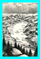 A950 / 877 CARTE GÉOGRAPHIQUE Lac Léman - - Carte Geografiche
