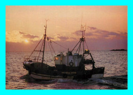 A950 / 127  Bateau De Peche - Coucher De Soleil - Fishing Boats